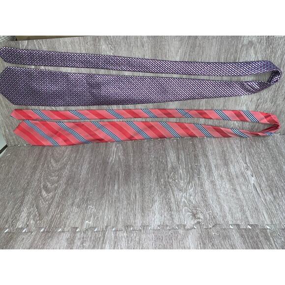 Set of 5 Men's Floral Tie Set Multicolor Designer Business Formal 5 Pc - Picture 8 of 13